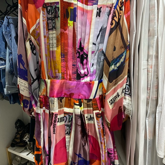 Zimmermann pink poster mini dress sz0 or sz6aud, as new, no faults - Picture 5 of 9